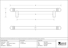 Load image into Gallery viewer, 33354 Beeswax 220mm Bar Pull Handle
