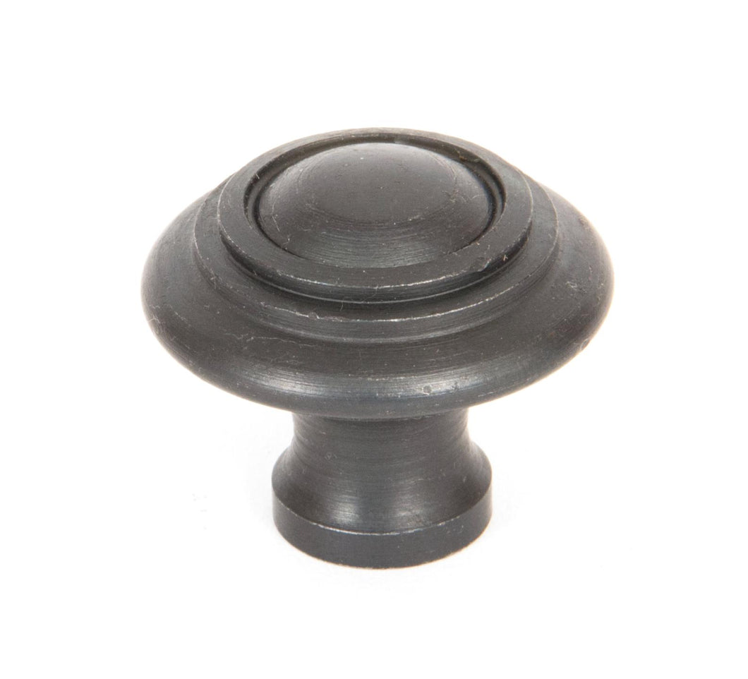 33379 Beeswax Ringed Cabinet Knob - Small