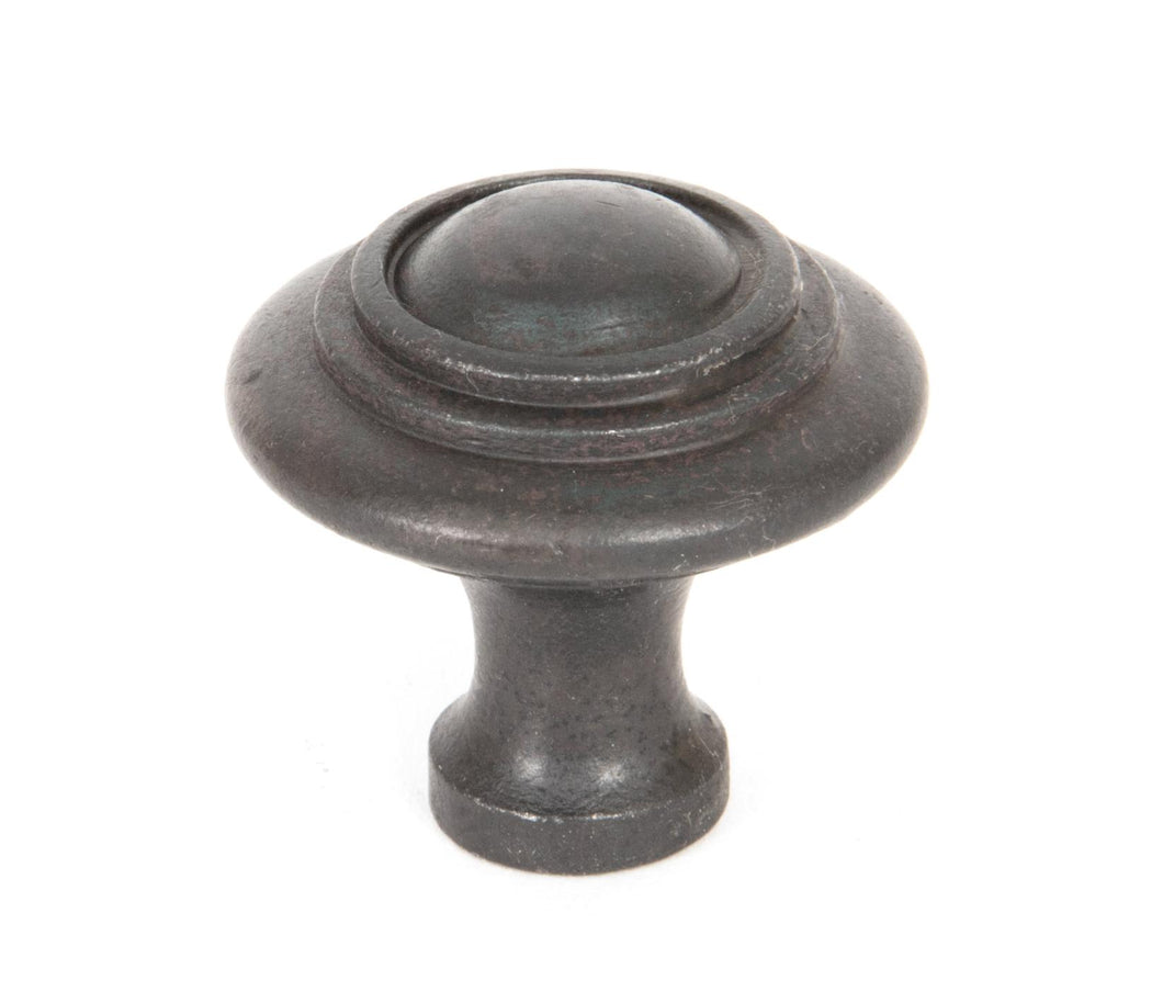 33380 Beeswax Ringed Cabinet Knob - Large