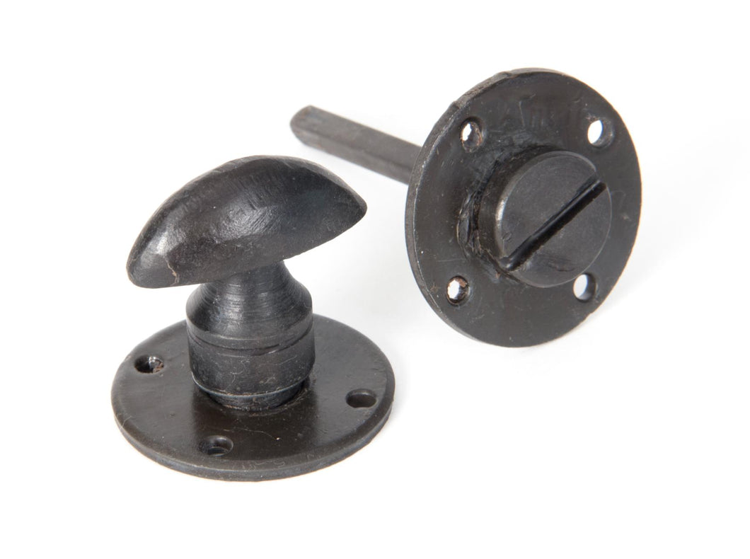 33384 Beeswax Round Bathroom Thumbturn