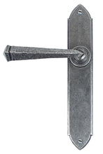 Load image into Gallery viewer, 33601 Pewter Gothic Lever Latch Set
