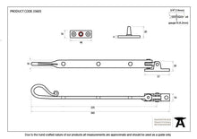 Load image into Gallery viewer, 33605 Pewter 8&quot; Shepherd&#39;s Crook Stay
