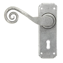 Load image into Gallery viewer, 33615 Pewter Monkeytail Lever Lock Set
