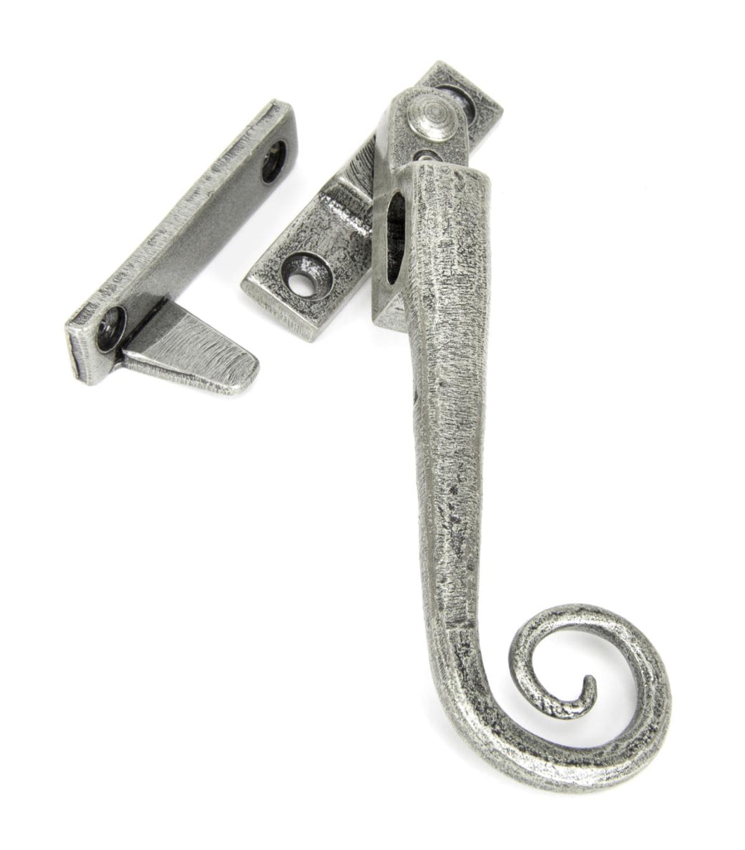 33619 Pewter Locking Night-Vent Monkeytail Fastener - RH