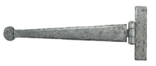 Load image into Gallery viewer, 33652 Pewter 12" Penny End T Hinge (pair)
