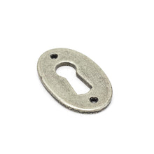 Load image into Gallery viewer, 33665 Pewter Oval Escutcheon
