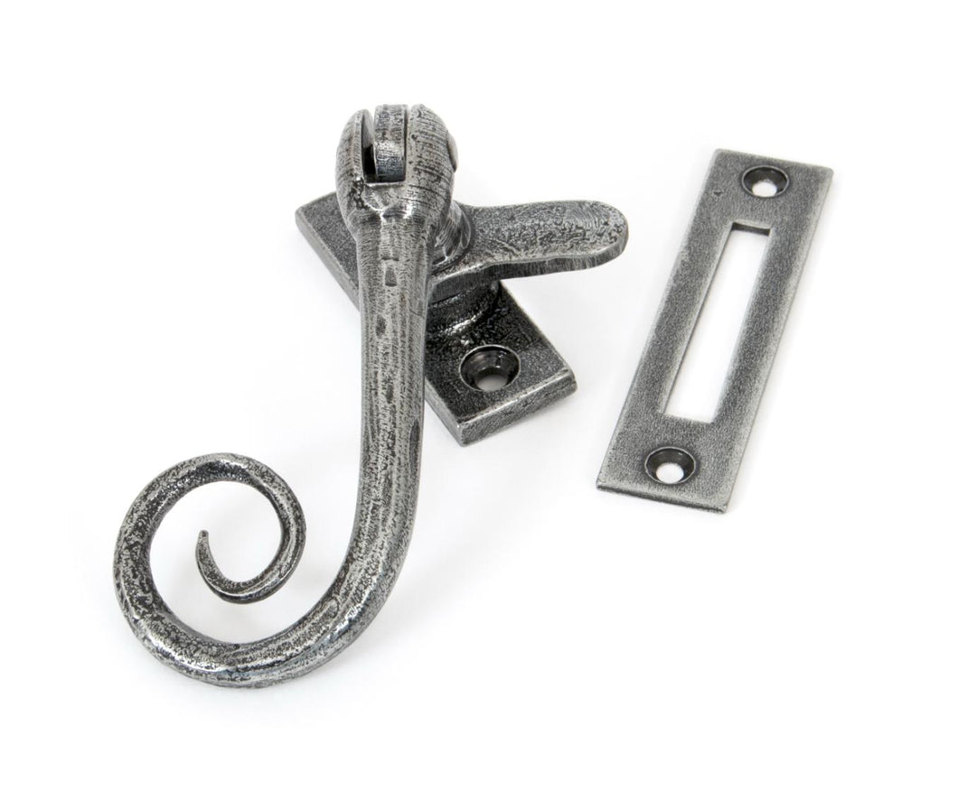 33676 Pewter Monkeytail Fastener