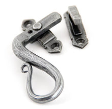 Load image into Gallery viewer, 33710 Pewter Locking Shepherd&#39;s Crook Fastener - LH
