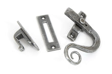 Load image into Gallery viewer, 33726 Pewter Locking Monkeytail Fastener - RH
