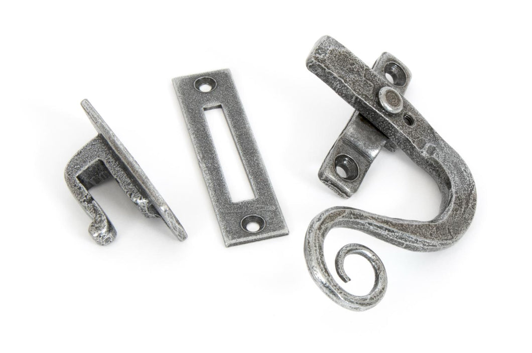 33726 Pewter Locking Monkeytail Fastener - RH