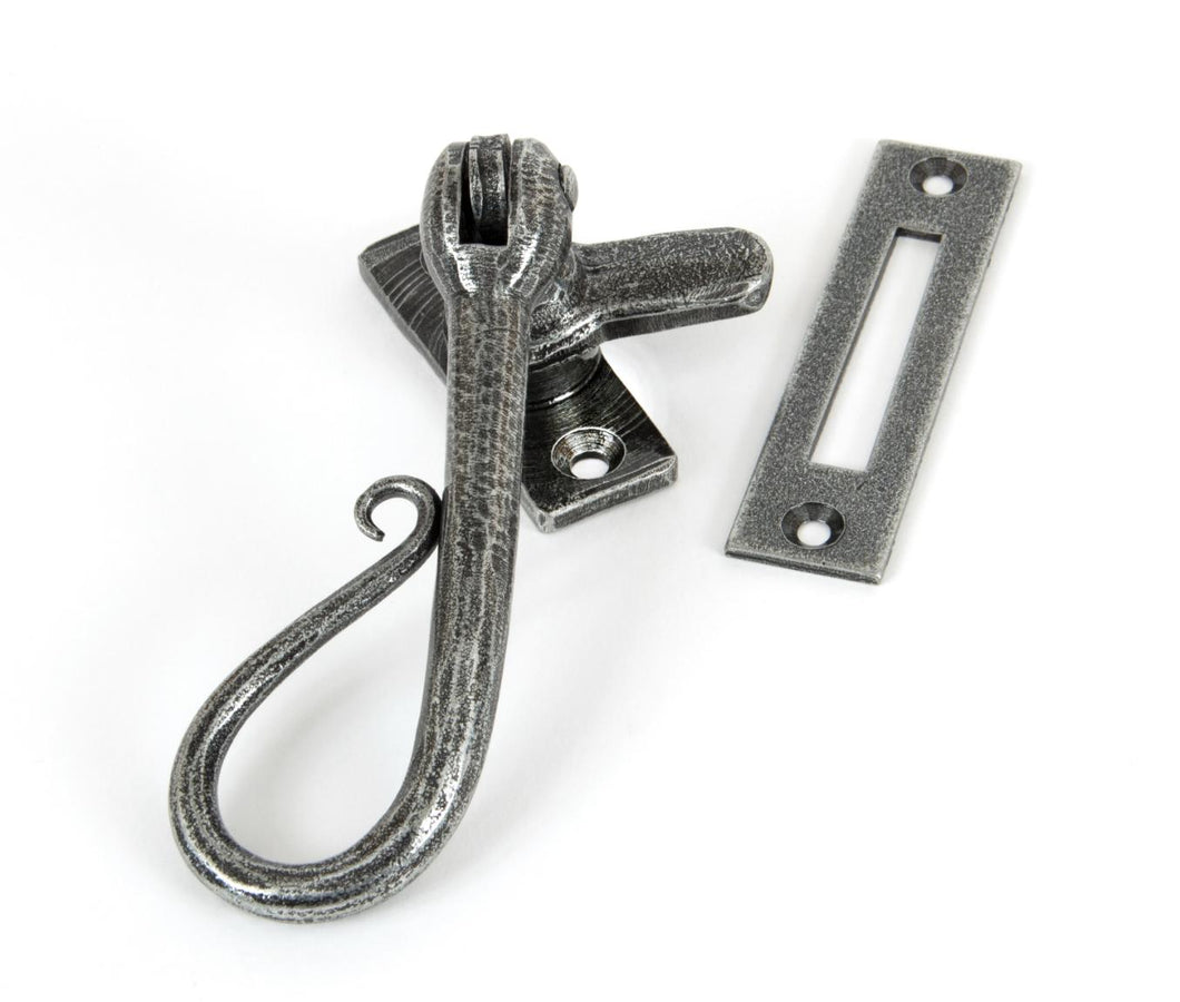 33727 Pewter Shepherd's Crook Fastener