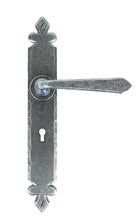 Load image into Gallery viewer, 33730 Pewter Cromwell Lever Lock Set
