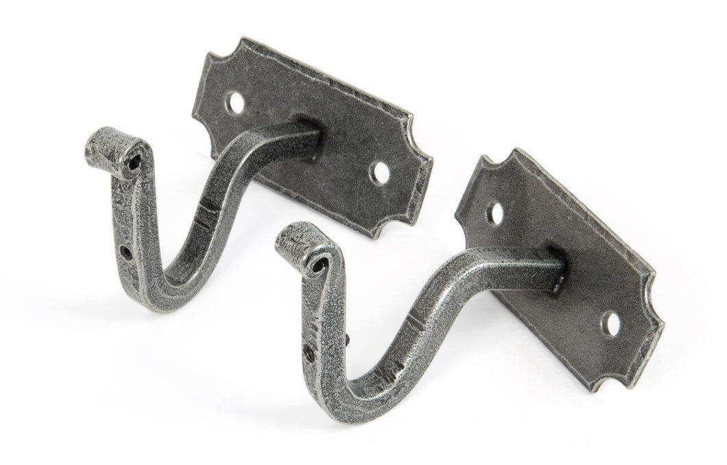 33736 Pewter Mounting Bracket (pair)