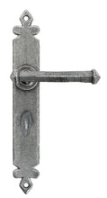 Load image into Gallery viewer, 33802 Pewter Tudor Lever Bathroom Set
