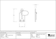 Load image into Gallery viewer, 33867 Black Gothic Escutcheon &amp; Cover
