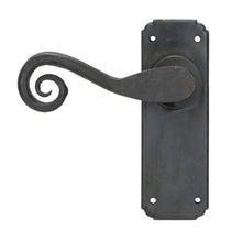 Load image into Gallery viewer, 33901 Beeswax Monkeytail Lever Latch Set
