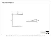 Load image into Gallery viewer, 33968 Black Staple Pin
