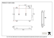 Load image into Gallery viewer, 35000 Polished Brass Rim Lock &amp; Cover
