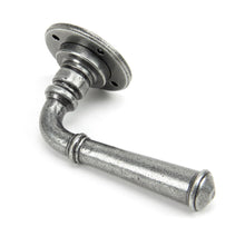 Load image into Gallery viewer, 45120 Pewter Regency Lever on Rose Set
