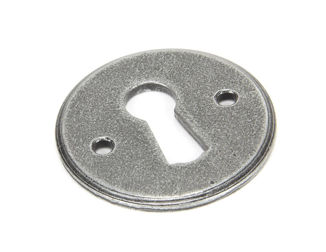 45123 Pewter Regency Escutcheon