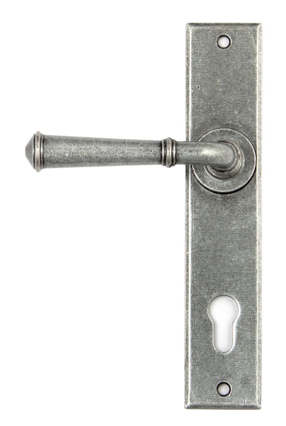 45129 Pewter Regency Lever Espag. Lock Set