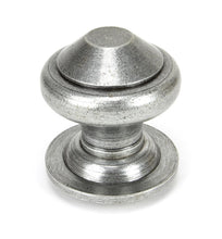 Load image into Gallery viewer, 45155 Pewter Regency Centre Door Knob
