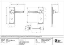 Load image into Gallery viewer, 45312 Aged Brass Hinton Lever Bathroom Set
