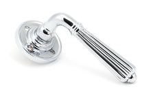 Load image into Gallery viewer, 45315 Polished Chrome Hinton Lever on Rose Set
