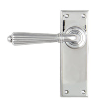 Load image into Gallery viewer, 45317 Polished Chrome Hinton Lever Latch Set
