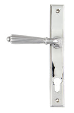 Load image into Gallery viewer, 45320 Polished Chrome Hinton Slimline Lever Espag. Lock Set
