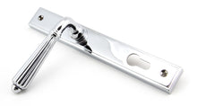 Load image into Gallery viewer, 45320 Polished Chrome Hinton Slimline Lever Espag. Lock Set
