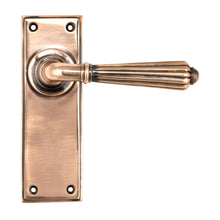 Load image into Gallery viewer, 45335 Polished Bronze Hinton Lever Latch Set
