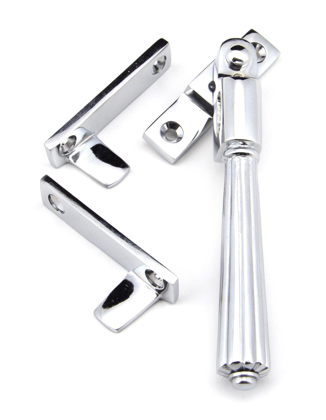 45345 Polished Chrome Night-Vent Locking Hinton Fastener