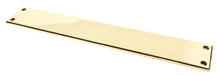 Load image into Gallery viewer, 45384 Aged Brass 425mm Art Deco Fingerplate

