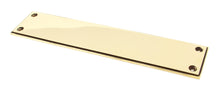 Load image into Gallery viewer, 45389 Aged Brass 300mm Art Deco Fingerplate
