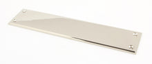 Load image into Gallery viewer, 45391 Polished Nickel 300mm Art Deco Fingerplate

