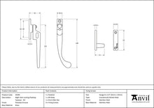 Load image into Gallery viewer, 45395 Polished Chrome Night-Vent Locking Peardrop Fastener - RH
