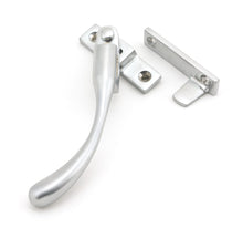 Load image into Gallery viewer, 45398 Satin Chrome Night-Vent Locking Peardrop Fastener - LH
