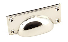 Load image into Gallery viewer, 45401 Polished Nickel Art Deco Drawer Pull
