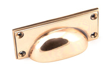 Load image into Gallery viewer, 45404 Polished Bronze Art Deco Drawer Pull
