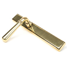 Load image into Gallery viewer, 45429 Aged Brass Newbury Slimline Lever Latch Set
