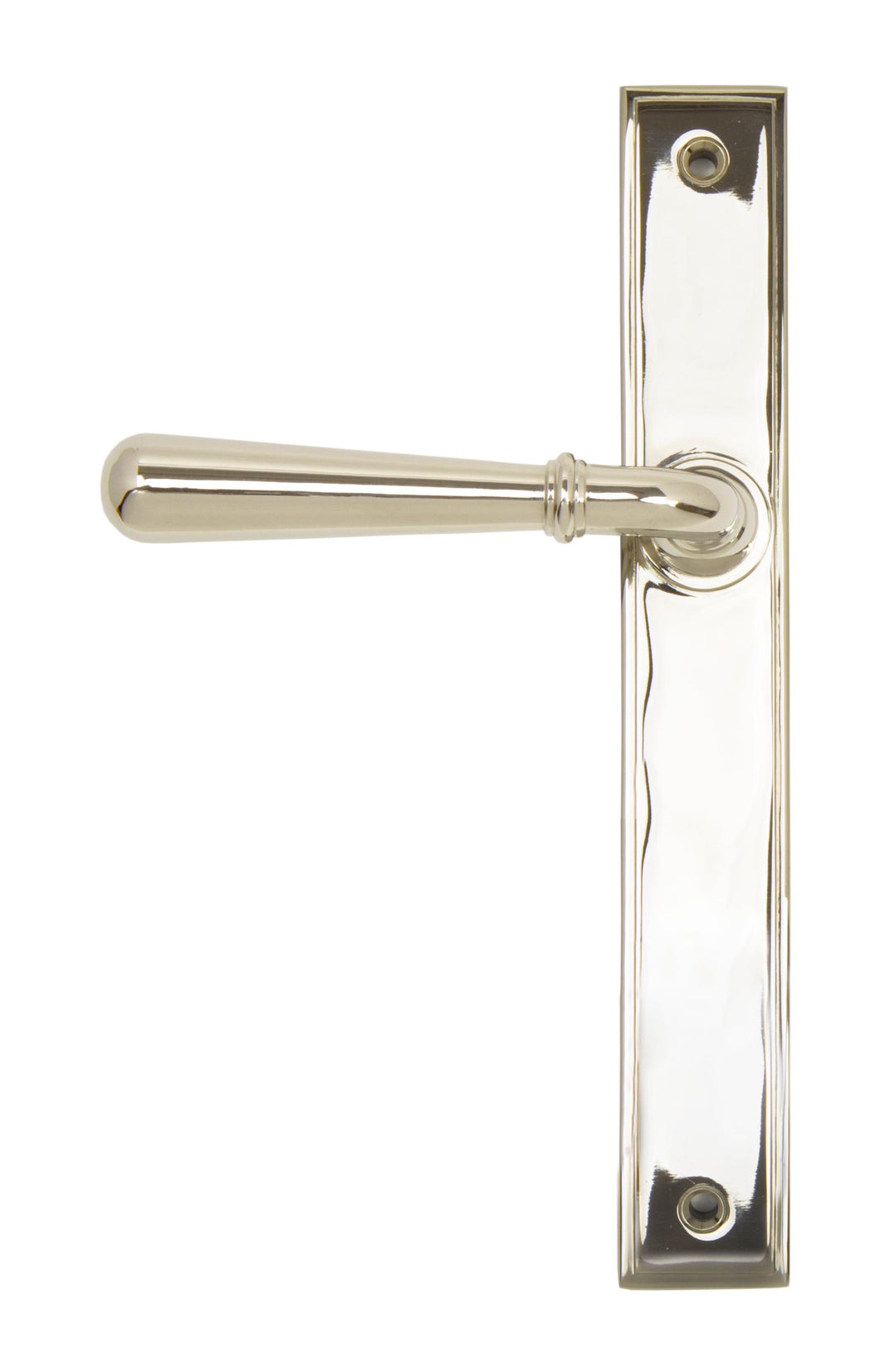 45430 Polished Nickel Newbury Slimline Lever Latch Set