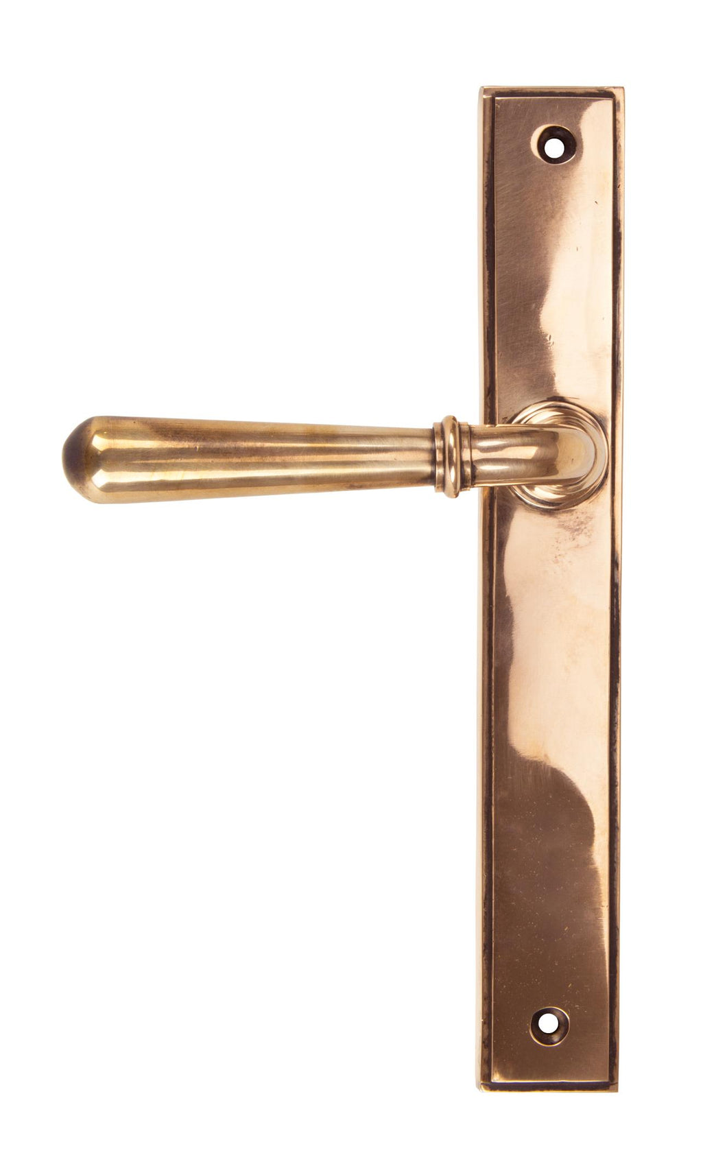 45432 Polished Bronze Newbury Slimline Lever Latch Set