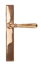 Load image into Gallery viewer, 45432 Polished Bronze Newbury Slimline Lever Latch Set
