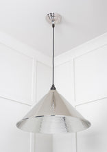 Load image into Gallery viewer, 45433 Hammered Nickel Hockley Pendant
