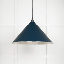 Load image into Gallery viewer, 45433DU Hammered Nickel Hockley Pendant in Dusk
