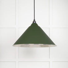 Load image into Gallery viewer, 45433H Hammered Nickel Hockley Pendant in Heath
