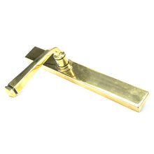 Load image into Gallery viewer, 45448 Aged Brass Avon Slimline Lever Latch Set
