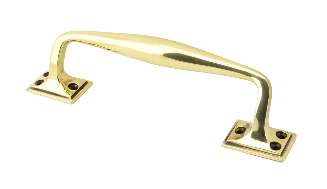 45461 Aged Brass 230mm Art Deco Pull Handle