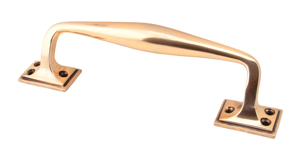 45465 Polished Bronze 230mm Art Deco Pull Handle